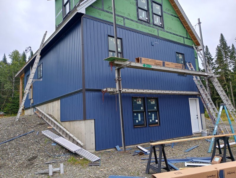 Vinyl siding installation in Old Orchard Beach
