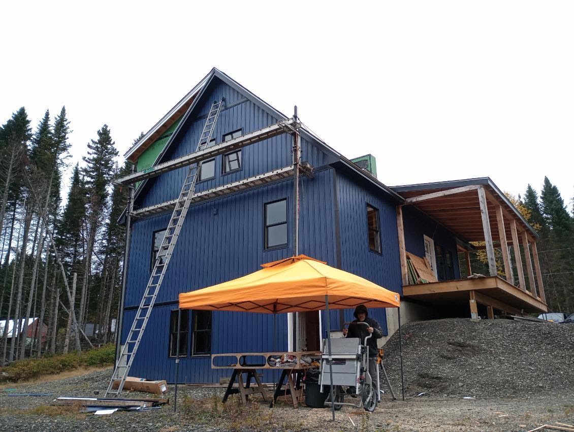 Vinyl siding installation in Old Orchard Beach