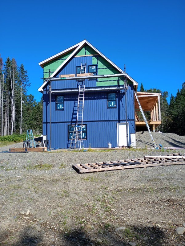 Beautiful vinyl siding installation