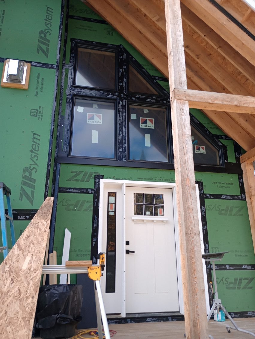 Beautiful vinyl siding installation