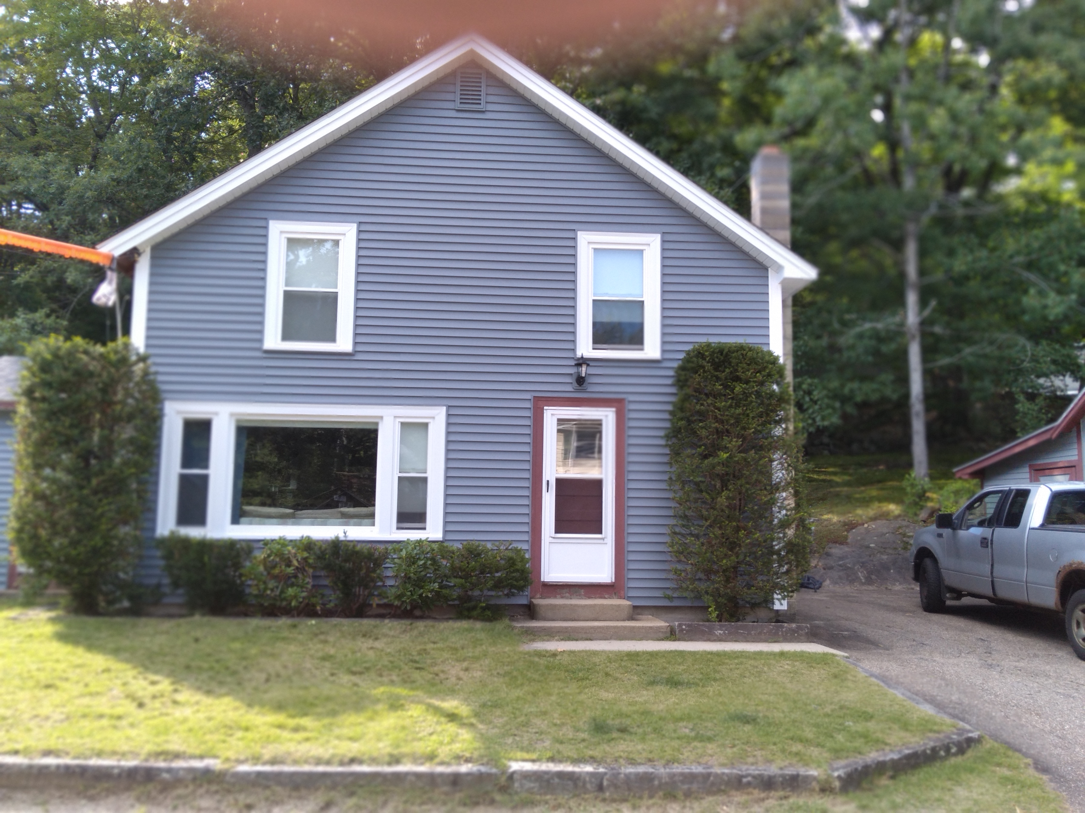 Beautiful vinyl siding installation